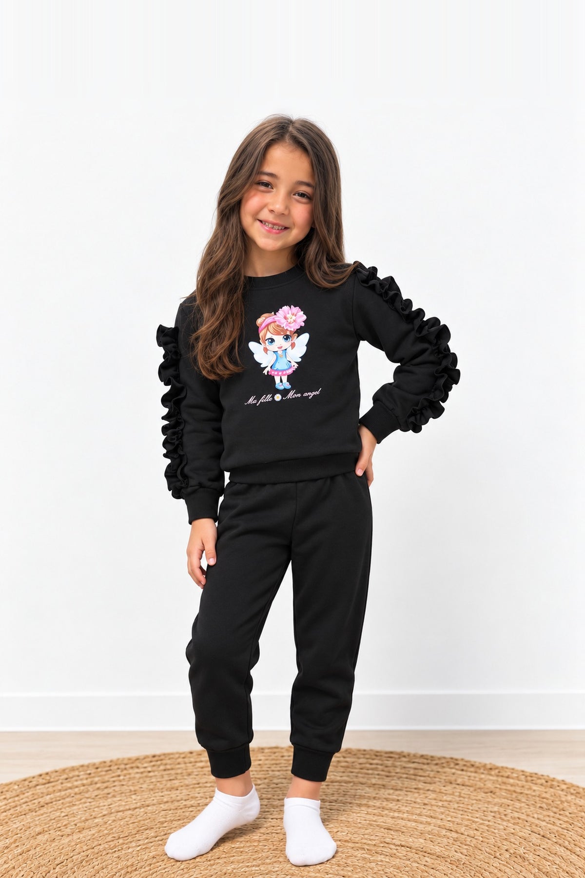Jogging Black Angel