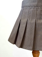 Maglia in Cotone, Gonna Plissé & Pupazzetto Pochette