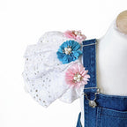 Salopette in Denim con spalline intercambiabili – Piccole Storie da Indossare